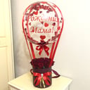 Подарочный набор «Красный букет из роз»