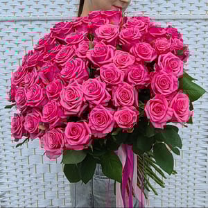 Букет «Кис Ми Кейт 51шт.» из роз