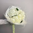 Букет из белых гортензий