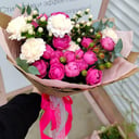 Букет «Розовый миг»