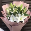 Букет «5 лилий в оформление»