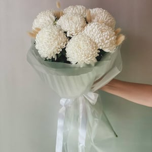 Букет «Хризантемы для Мамы»