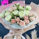 Букет из кустовых роз