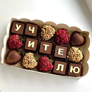 Набор клубники в шоколаде дя учителя