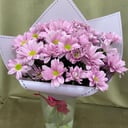 Букет «5 Хризантем кустовых»