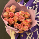 Букет «17 необычных эквадорских роз Фиеста»