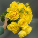Букет «Роза кустовая жёлтая»