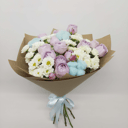 Букет из роз и хризантем София