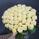Букет «51 роза белая»