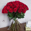 Букет «51 красная роза»
