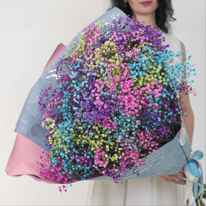 Букет цветов из 15 гипсофил