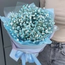 Букет «Небесный дождик» из гипсофил