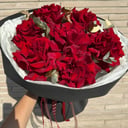 Букет из красных французских роз