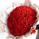 Букет "101 желание" из роз