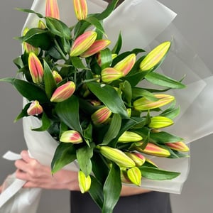 Букет «Розовые лилии»