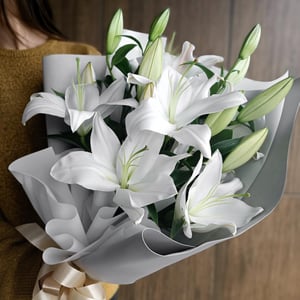 Букет лилий