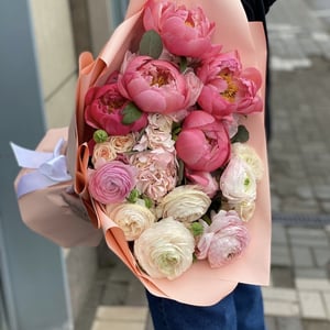 Букет «Розовое чудо»