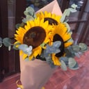 Букет «Подсолнушки» из подсолнухов