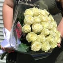 Букет «21 белая роза»