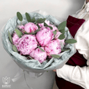 Букет «Пионовый закат»