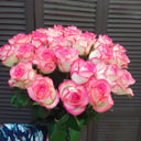 Букет «25 голландских роз 70 см»