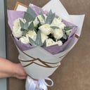 Букет «Зимнее утро» из ранункулюса