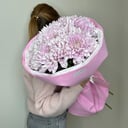 Букет из одноголосых хризантем
