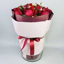 Букет «Румяная заря» из роз