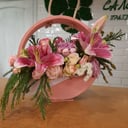 Коробка с цветами «Розовый восторг»