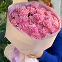 Розовый букет из Диантусов