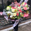 Букет «Грезы Джульетты» из роз и орхидей