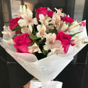 Букет «Нежный шелест» из альстромерий