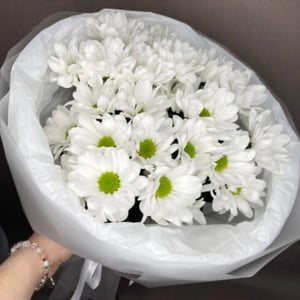 Букет из ромашек 3 ветки из хризантем