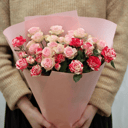 Букет «Роза кустовая микс»