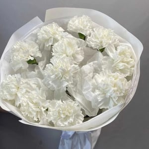 Букет из 9 гвоздик