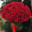 Букет «101 красная роза 60 см»