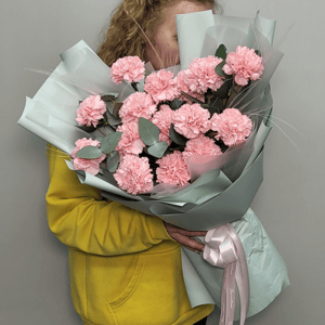 Букет «Мемори» из гвоздик