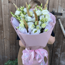 Букет «Нежность ветра» из эустом