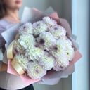 Георгины - Воздушный букет из экзотических цветов