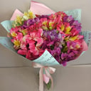 Нежный букет из альстромерий medium