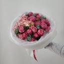 Букет «Красивый розовый»