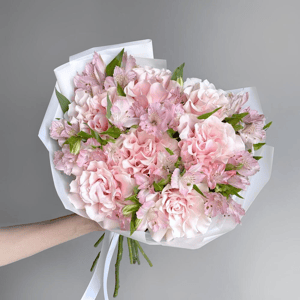 Букет «Розовое очарование»