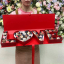 Премиум коробка клубники в шоколаде