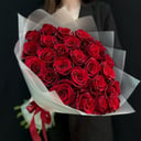 Букет 25 красных роз Эквадор