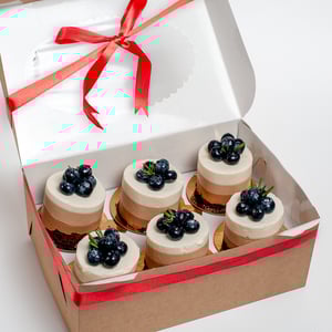 Набор пирожных три шоколада