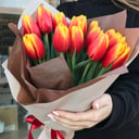 Букет «Огниво» из тюльпанов