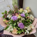 Букет Гвоздик, Альстромерий и Эустом