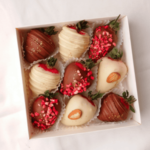 Набор Сублиматы клубника в шоколаде 6-9