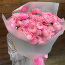 Букет «Пионовидные розы Сильва Пинк»