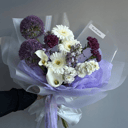 Букет «Поющий дождь» из гербер и калл